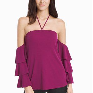 White House Black Market Off the Shoulder Top 8